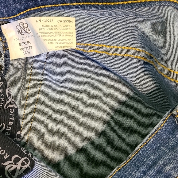 EUC ROCK AND REPUBLIC JEANS, 16 - Picture 4 of 7